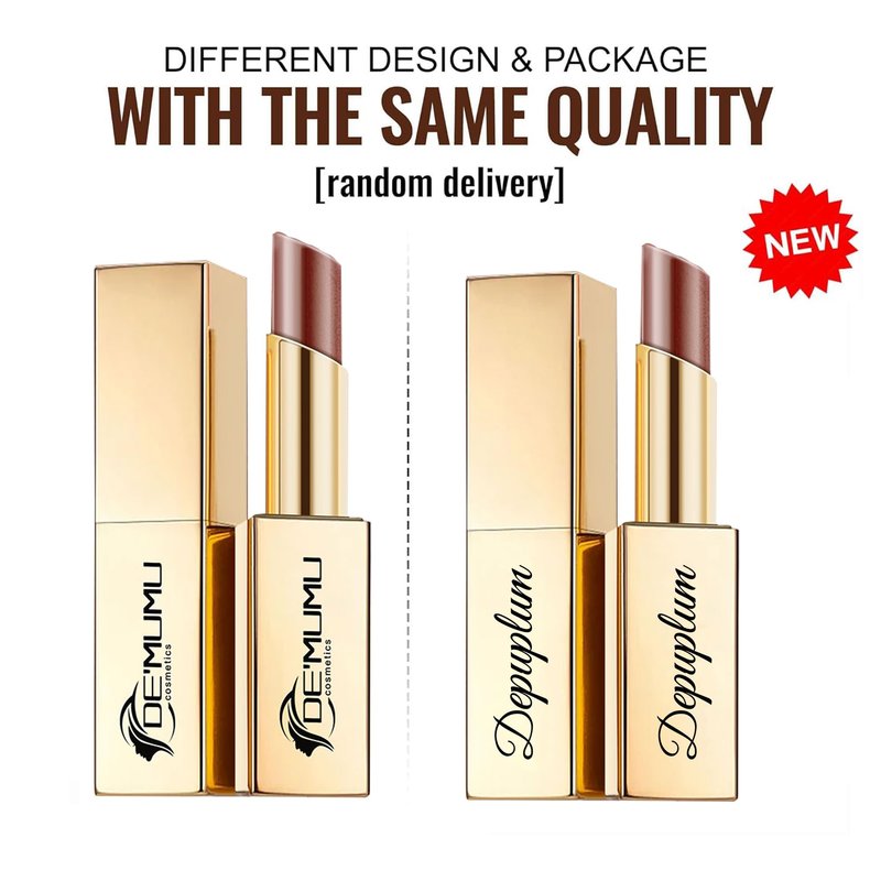 Depuplum Nude Pink Lipstick Moisturizing for Women Shimmer Tinted Lip Balm Hydrate Nourish Lip Gloss Cruelty Free Lip Makeup, ZG114 New Moon