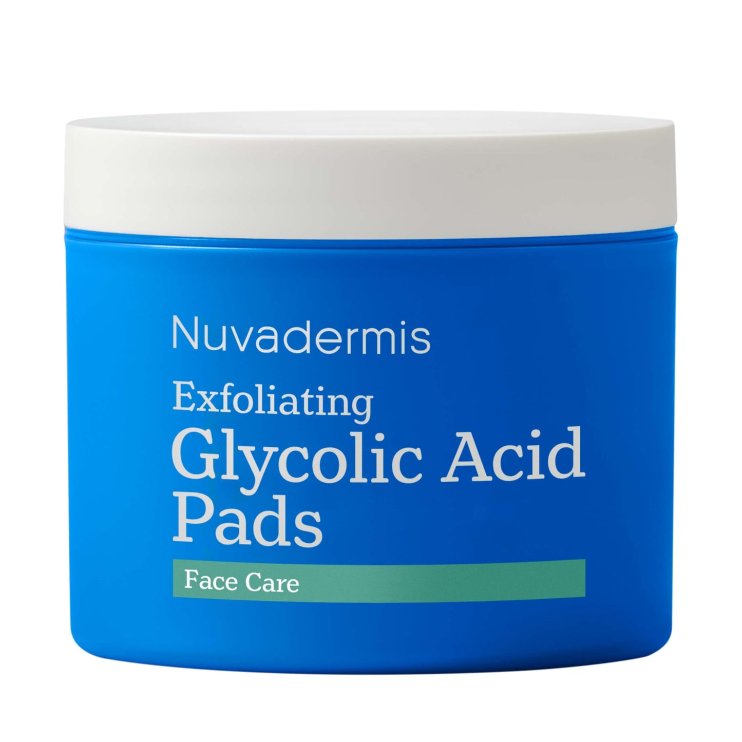 NUVADERMIS 35% Glycolic Acid Peel Pads – Exfoliating Facial Resurfacing for Blackheads, Dark Spots, and Acne – Safe for Sensitive Skin