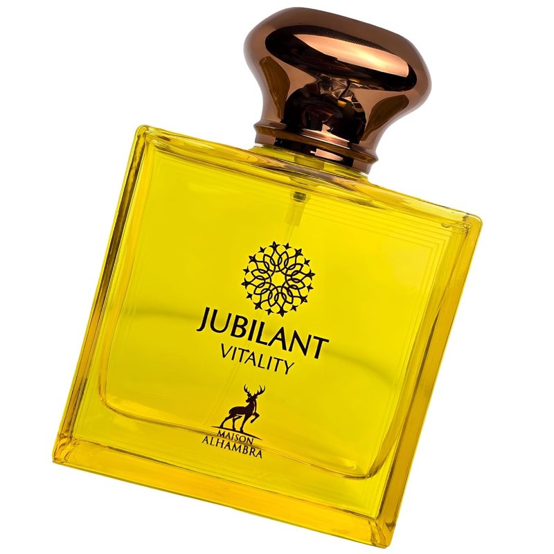 Maison Alhambra Jubilant Vitality Eau de Parfum Spray - Long-Lasting Citrus & Spicy Fragrance for Unisex | 3.4 oz / 100 ml