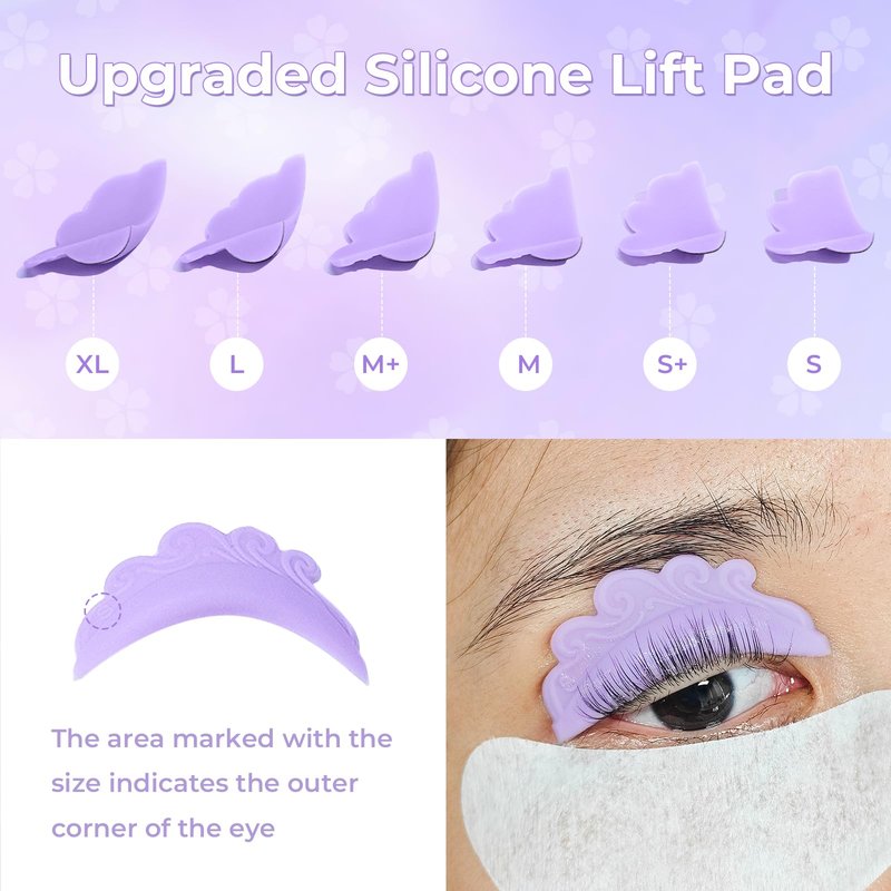 PERMANIA Korean Lash Lift Kit, Can be Operated with Eyes Open for Eyelash Lifting with Detailed Instruction, Salon Results Instant