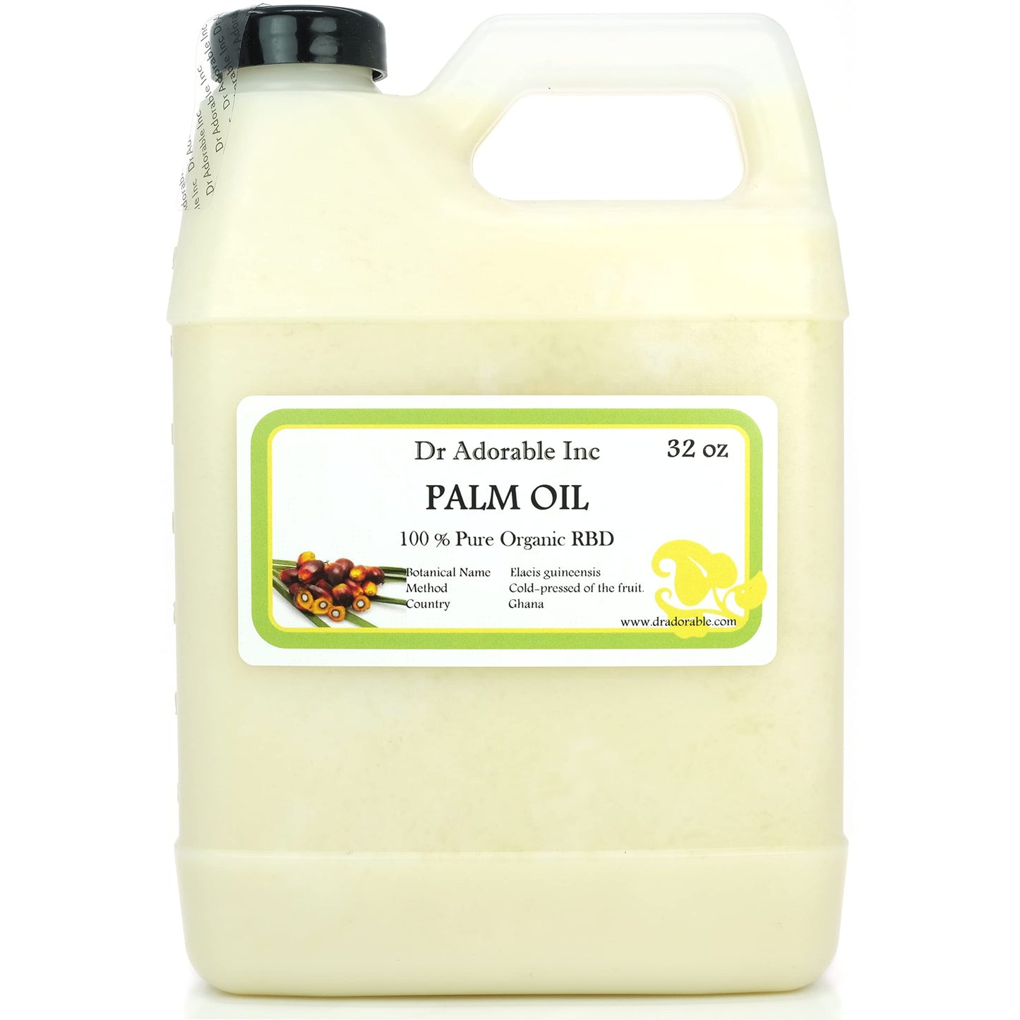 Dr Adorable - 32 oz - Palm Oil - Pure Organic Cold Pressed