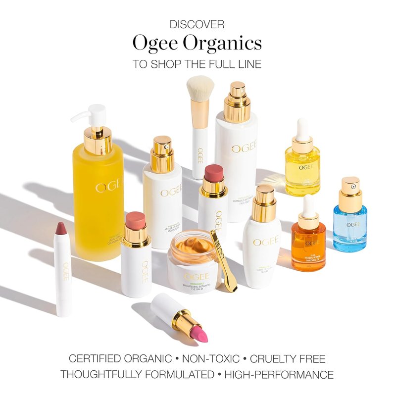 Ogee Face Stick Trio - Organic Bronzer, Blush & Highlighter Set for Flawless Makeup | 3-Piece Collection