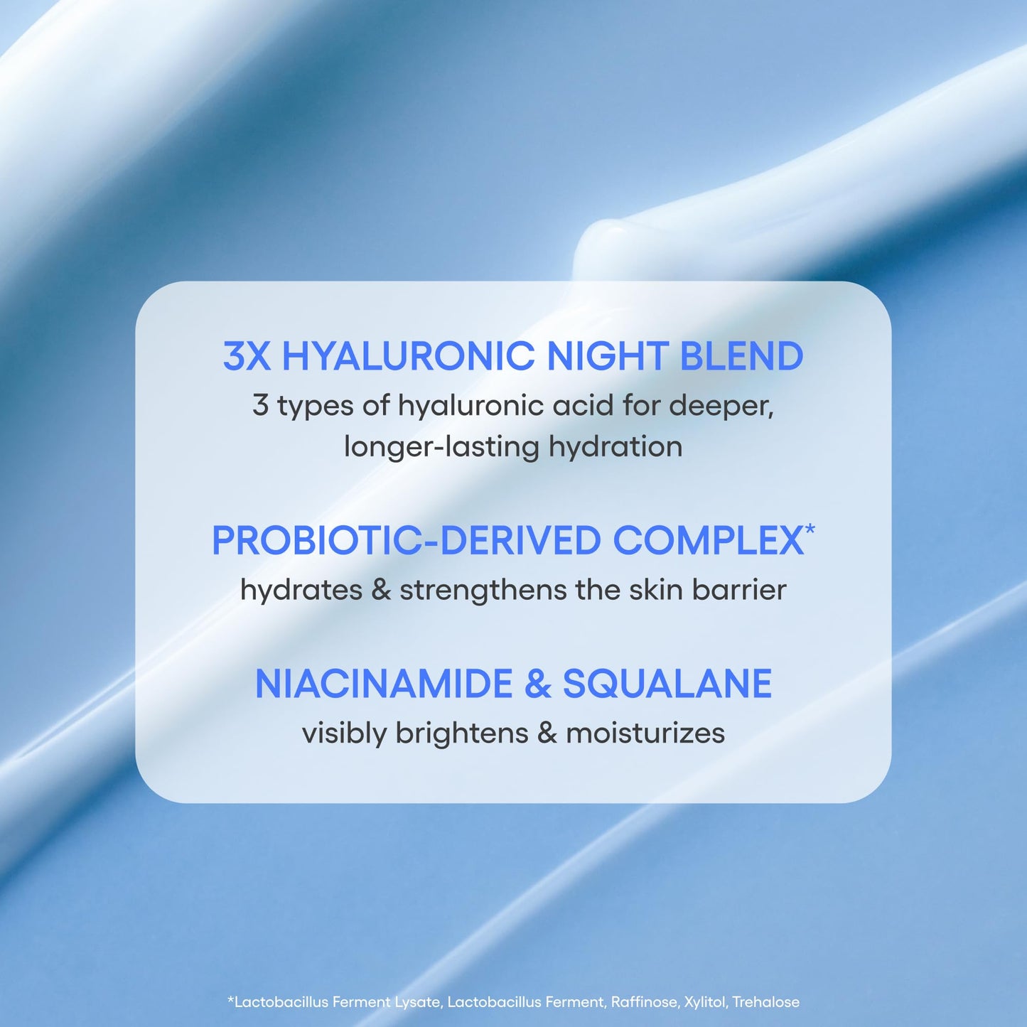 LANEIGE Water Sleeping Mask: Hydrating Korean Overnight Face Mask with Hyaluronic Acid Blend & Niacinamide, for Deep Hydration, Glowing Skin & Barrier Support | Korean Skin Care