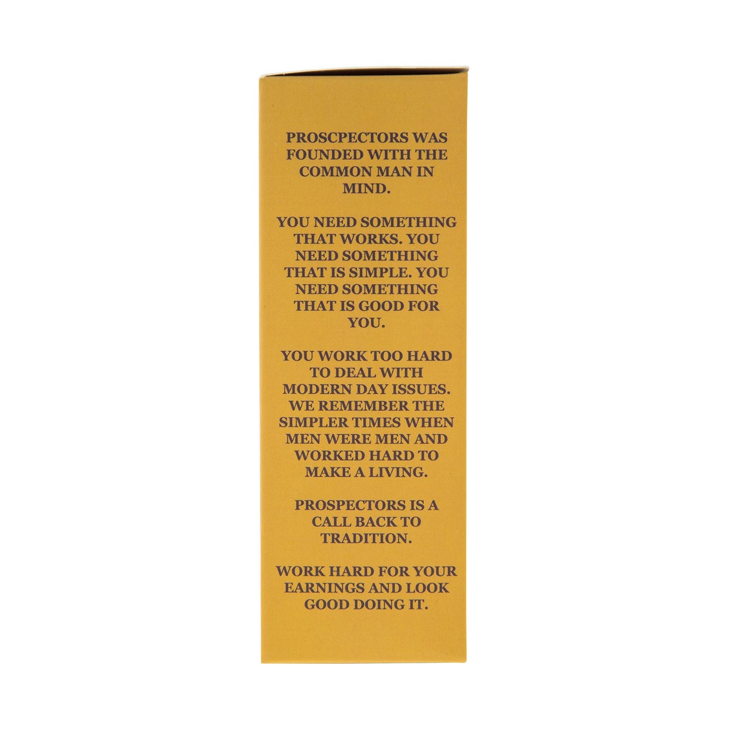 PROSPECTORS Gold Rush Hair Pomade 14 oz Tin Can