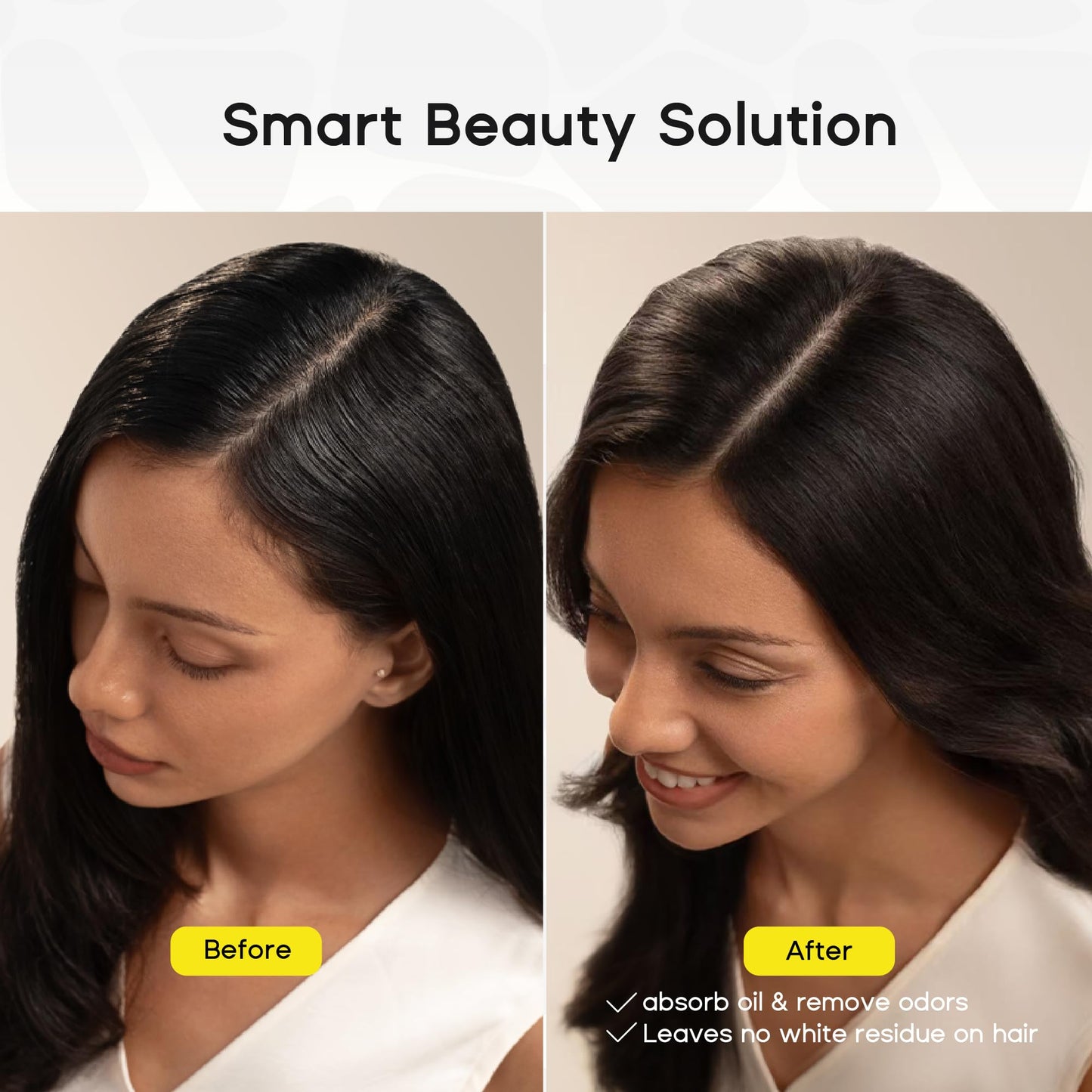 HALOVIDA Dry Shampoo for Women, Dry Scalp Shampoo Spray for Dark Hair