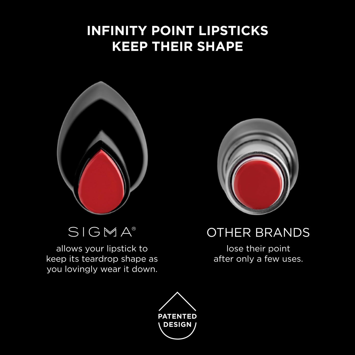 Sigma Beauty Infinity Point Lipstick - New Mod