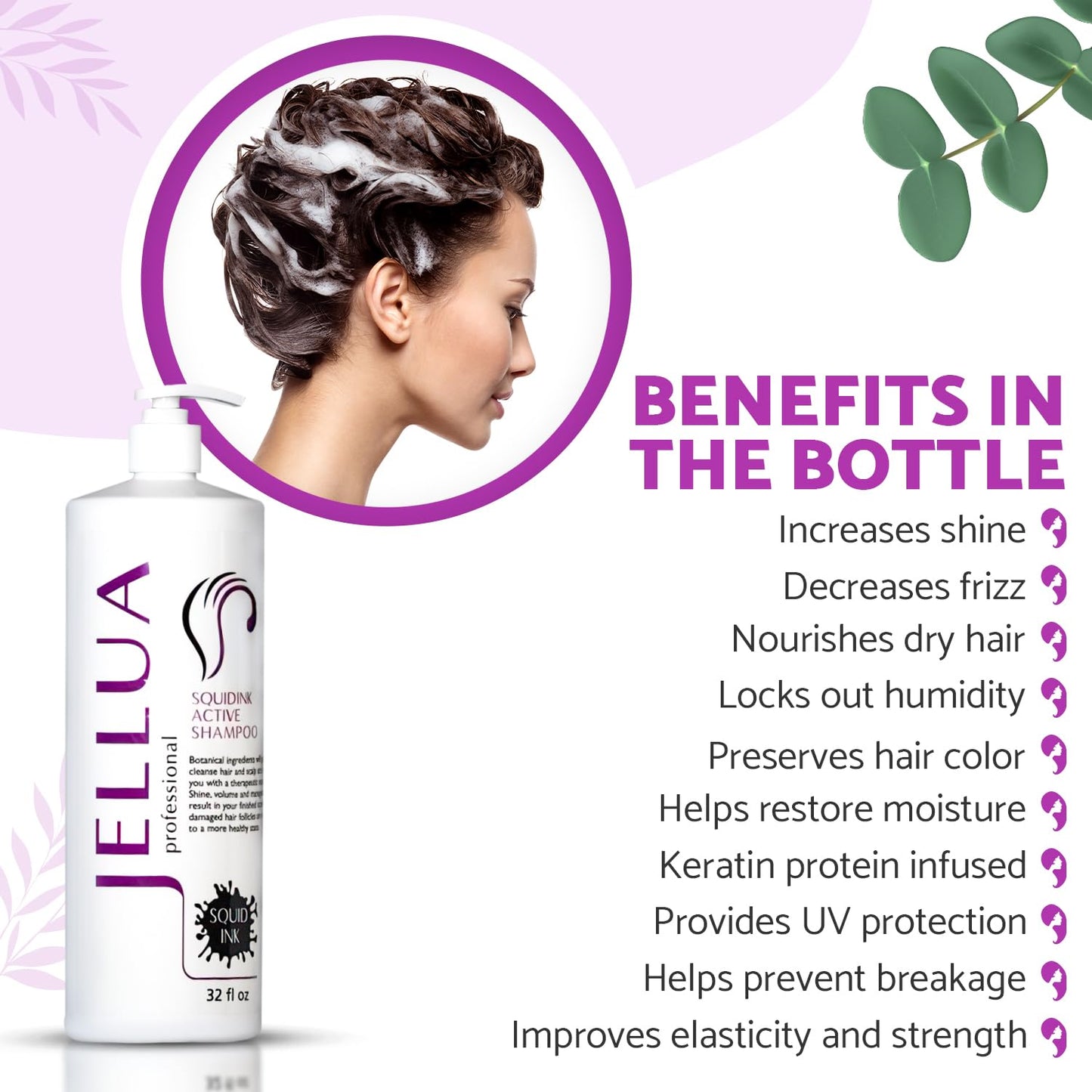 Jellua Squidink Active Shampoo 32 fl oz