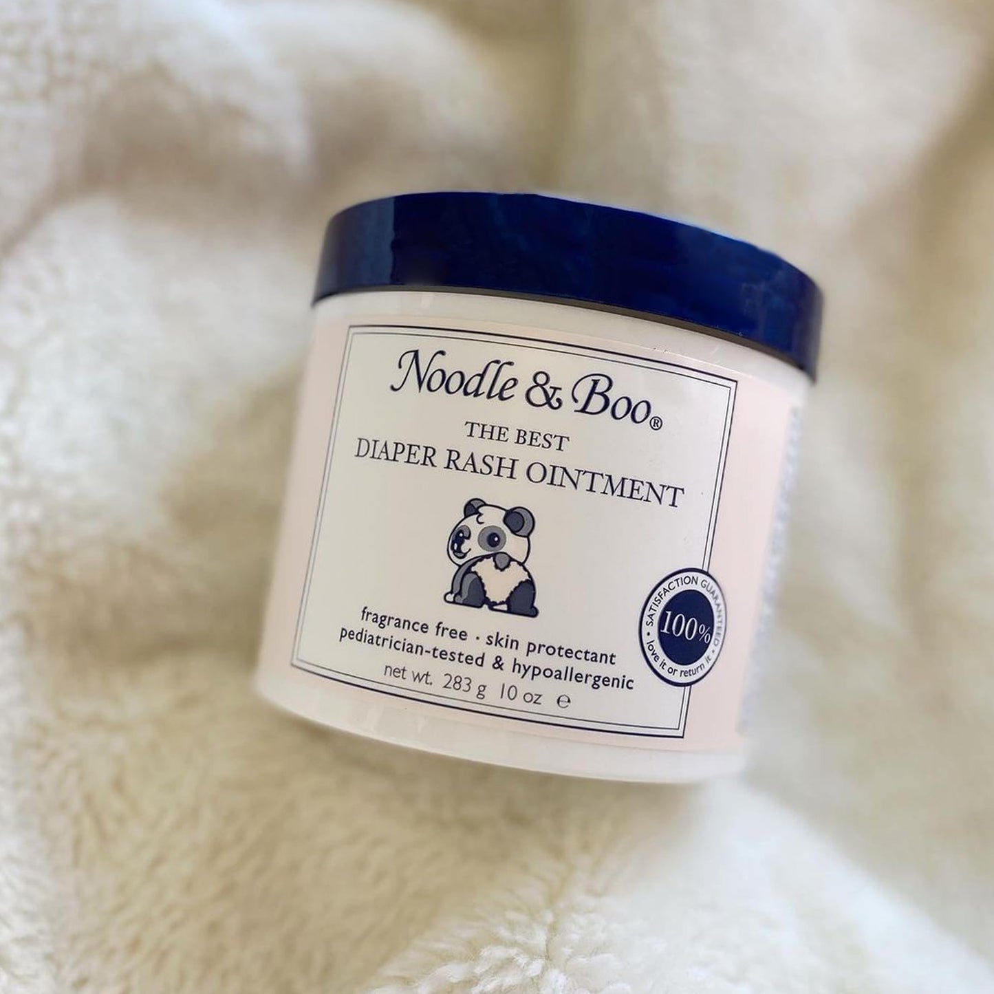 Noodle & Boo The Best Diaper Rash Ointment, Multi Purpose Baby Skin Care Zinc Oxide Ointment For Diaper Rash Prevention, Treatment & Relief, 10 Oz.