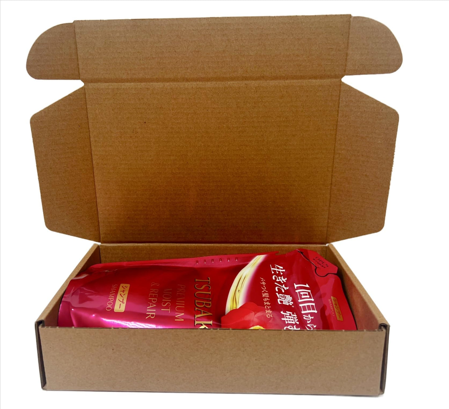 Moist Repair Tsubaki Shampoo and Conditioner - Foil Pouch Refill Set 300ml/10oz each - Camellia Oil -Moisturizes, Protects Dry Damaged Hair - Imported from Japan by SalonTop