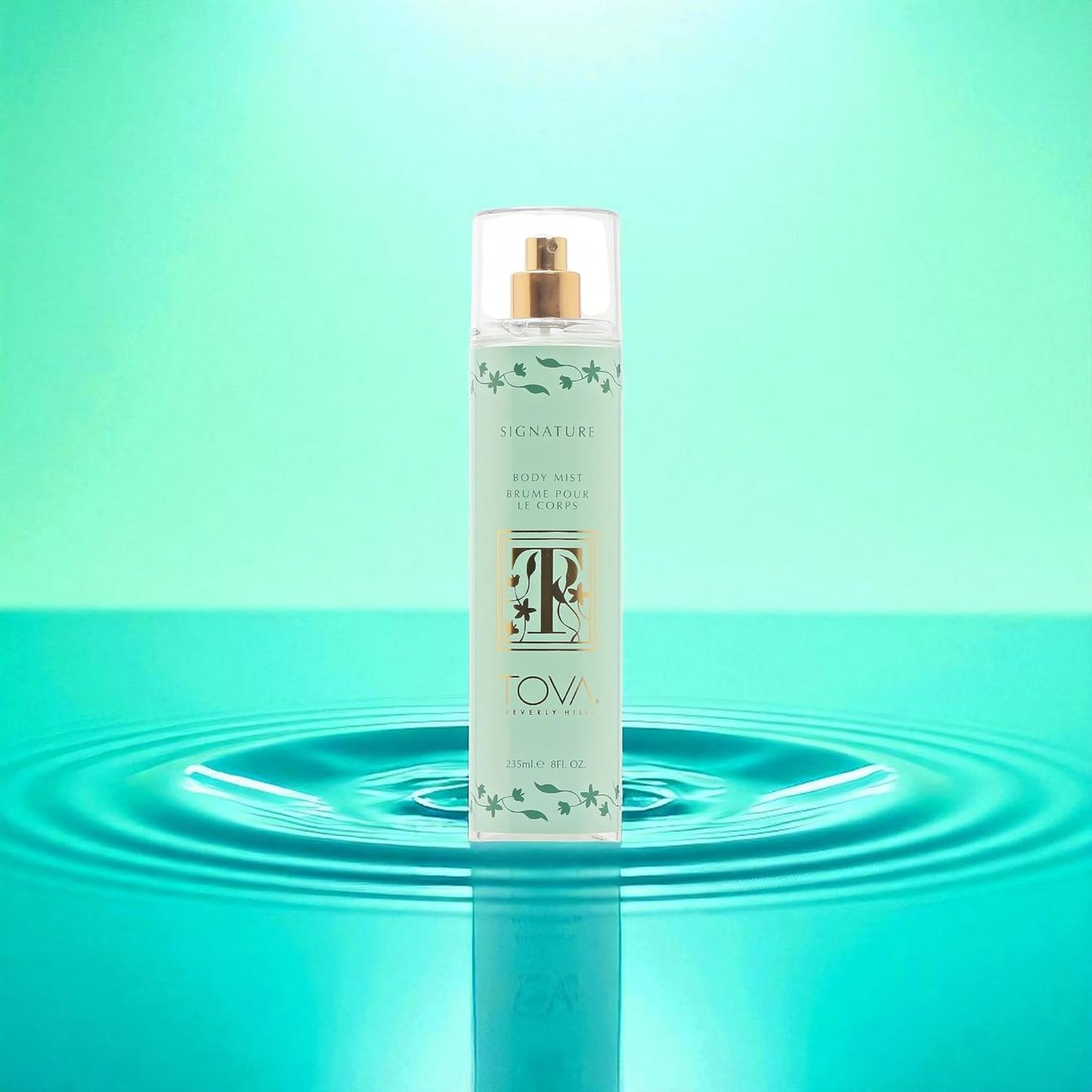 Tova Signature Body Mist - Long-Lasting Floral Perfume Spray for Women | Jasmine, Bergamot & Sandalwood - 8 fl oz