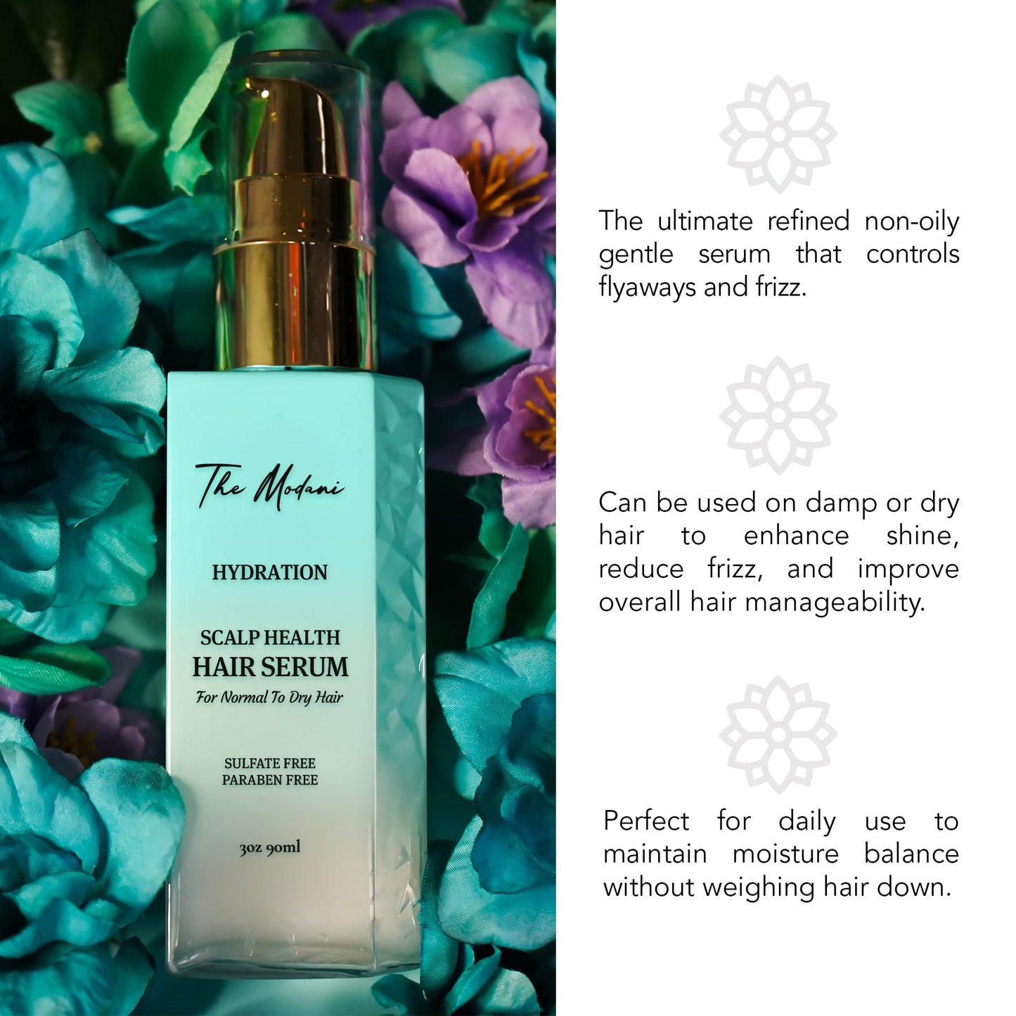 The Modani Hydration Mineral Hair Serum (3oz/90ml)