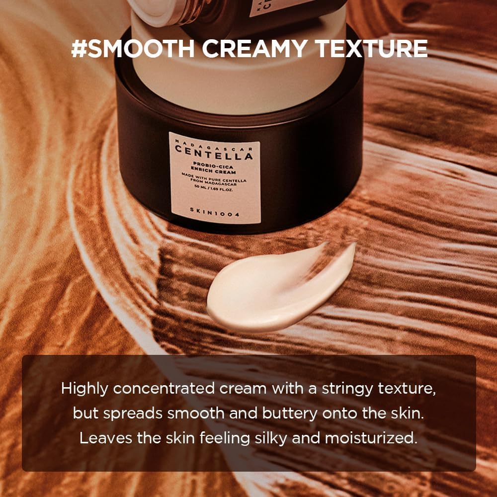 SKIN1004 Madagascar Centella Probio-Cica Intensive Ampoule 50ml and Probio-Cica Enrich Cream 50ml Bundle