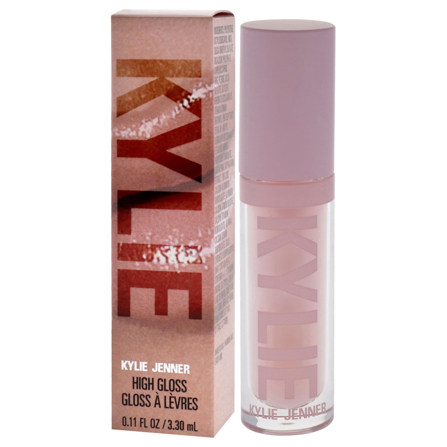 Kylie Cosmetics High Gloss - 317 Klear for Women - 0.1 oz Lip Gloss (Pack of 2)