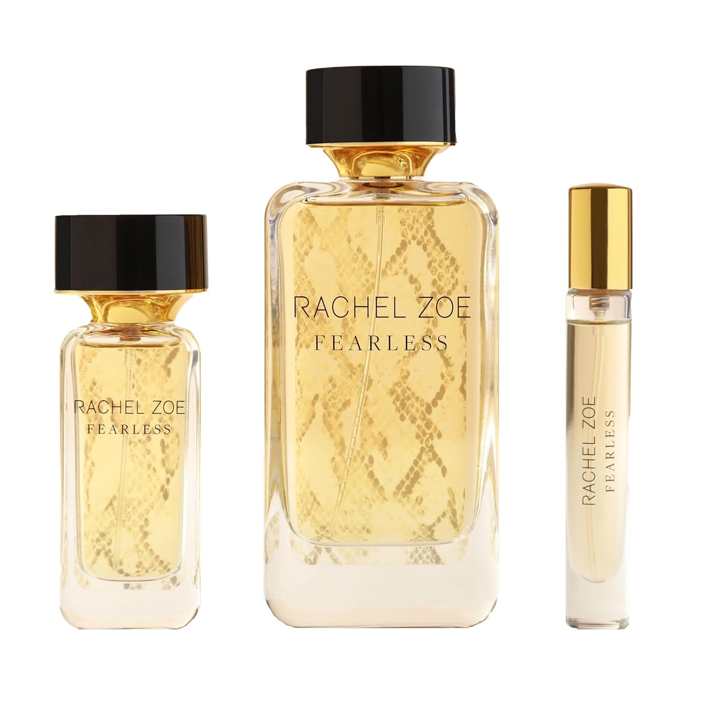 Fearless Gift Set - Designer Women's Perfume Collection | 3 Travel Size Eau de Parfum Sprays - Vanilla Scent
