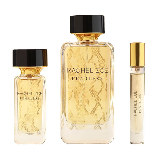 Fearless Gift Set - Designer Women's Perfume Collection | 3 Travel Size Eau de Parfum Sprays - Vanilla Scent