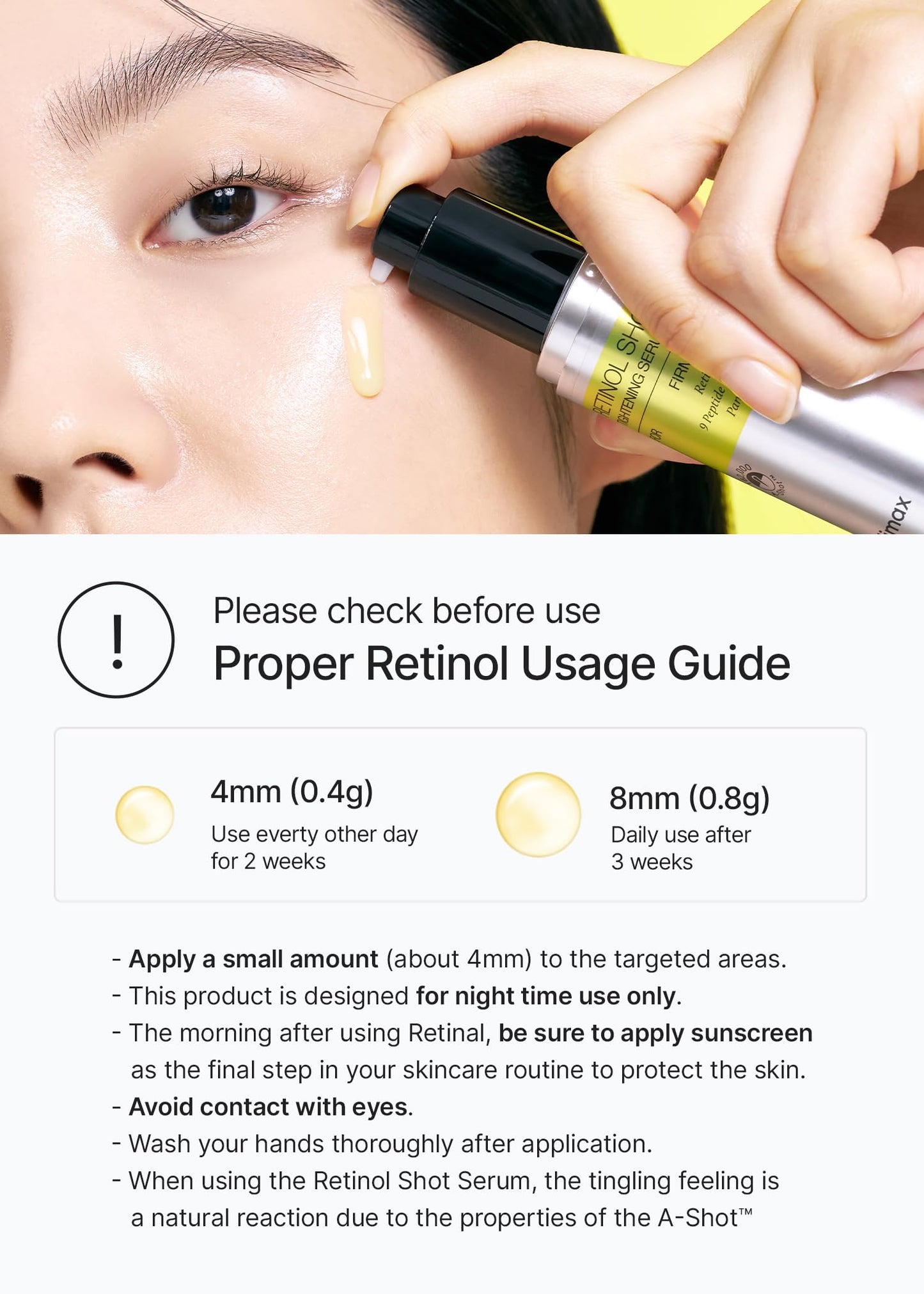 celimax Retinal Booster 15ml + Retinol Serum 30ml, Anti-aging Gifts for Women, Korean Skin Care