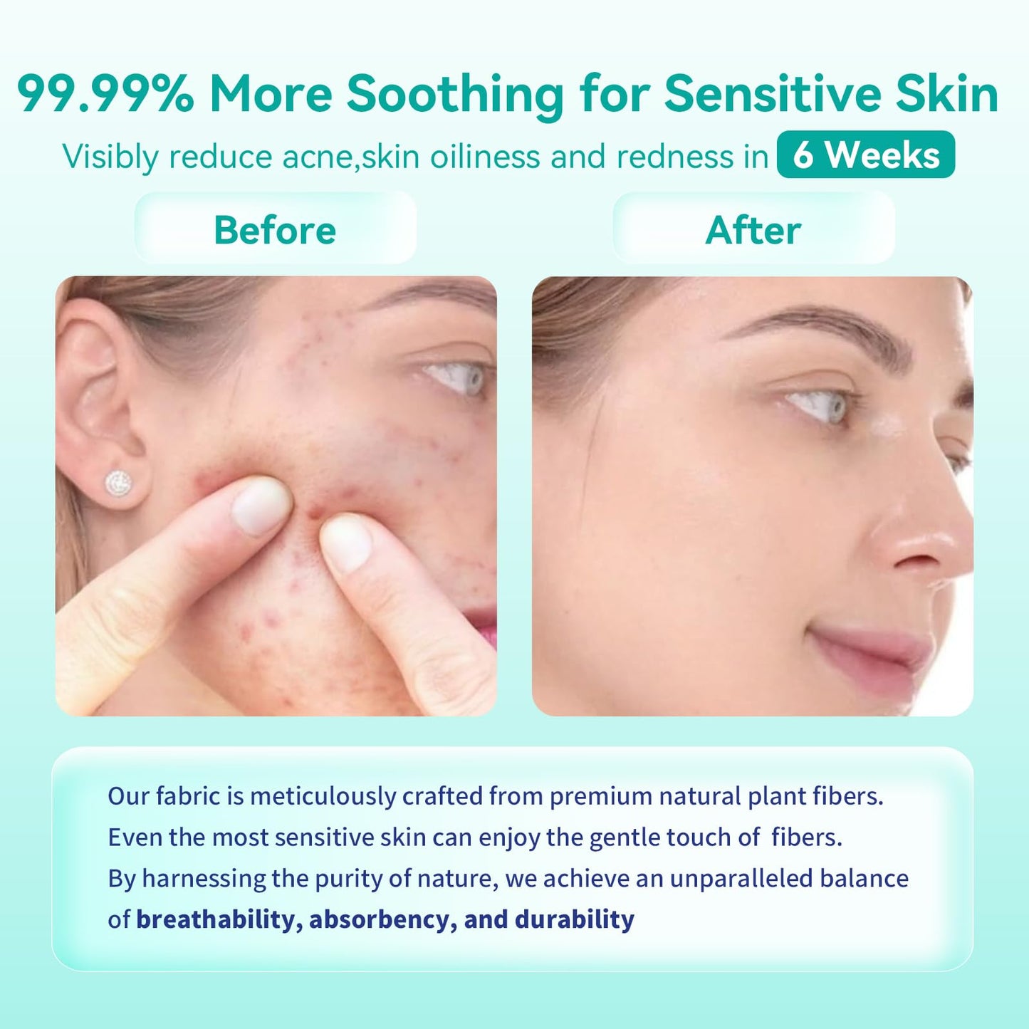 Face Towels, 10"×12" Disposable Face Towel, Face Towelettes XL, Ultra Soft Makeup Remover Dry Wipes, Thick Face Towel for Cleansing, 150 Count (3 Pack)