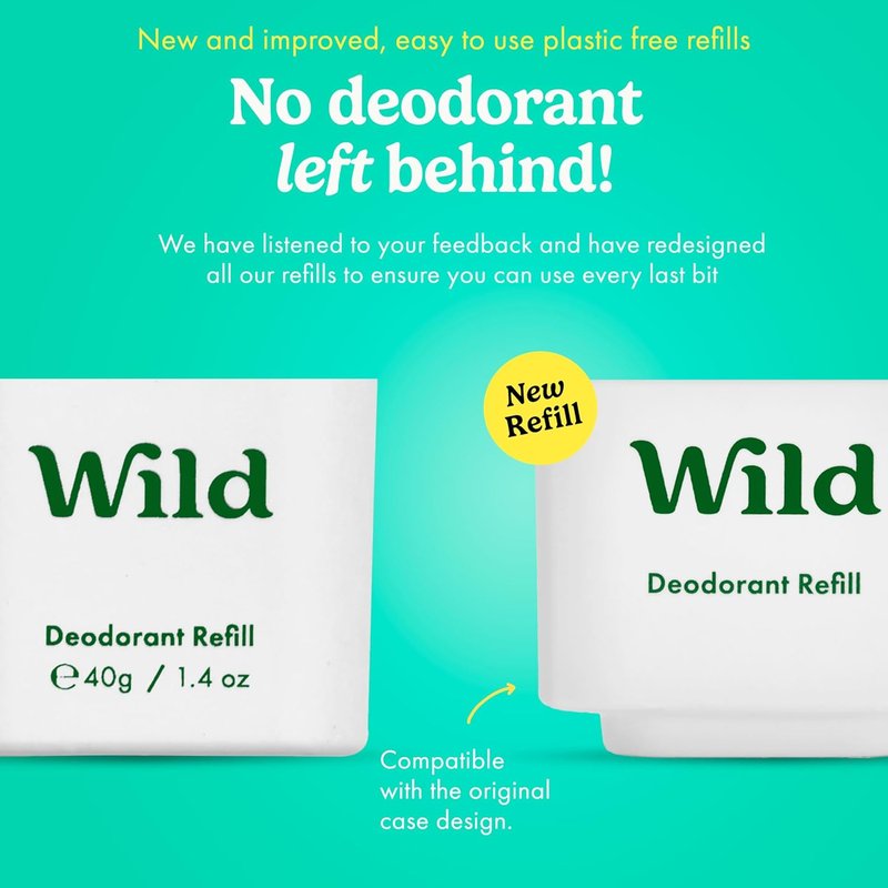Aluminum Free Deodorant Starter Kit - Refillable Stick with Purple Case | Vegan Variety Pack Scents: Fresh Cotton, Cherry Blossom, Coconut & Vanilla