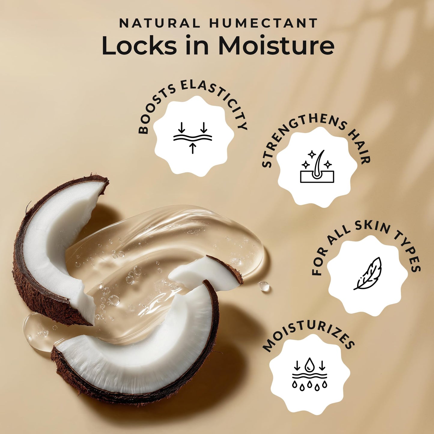100% Organic Glycerin – USDA Certified - Perfect for DIY Beauty Products, Crafts, and Formulations – Derived From Coconut – Skin and Hair Moisturizer for Deep Hydration – 32 Fl Oz – By Everyday Beauty
