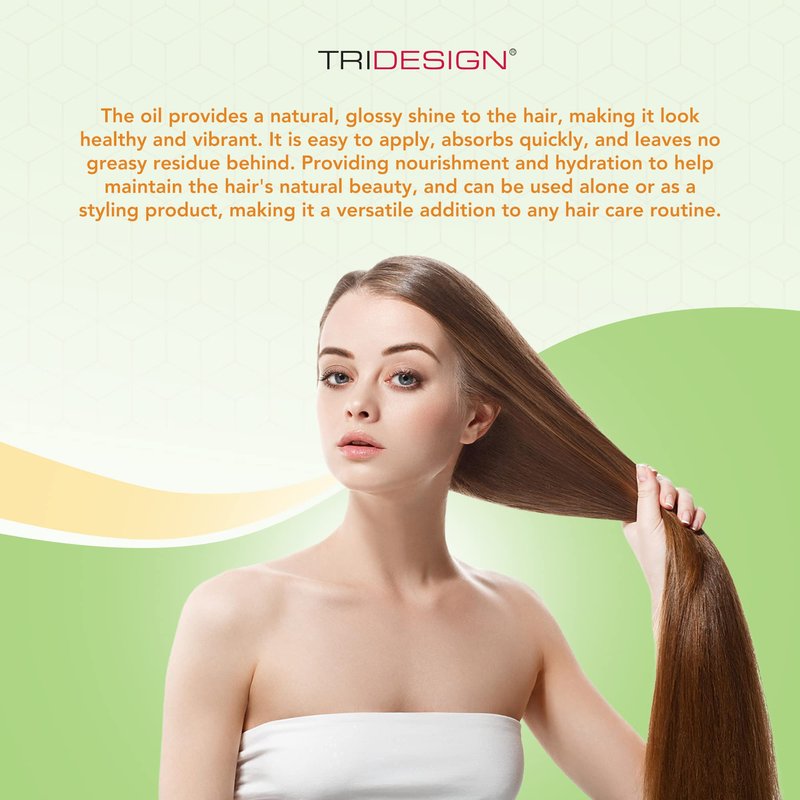 TRIDESIGN Aeroplex Bonding Oil - Repairs, Promotes Growth & Prevents Breakage - Silky Serum for Dry, Damaged & Frizzy Hair - Travel Size 30ml - Salon-Tested with UV & Heat Protection
