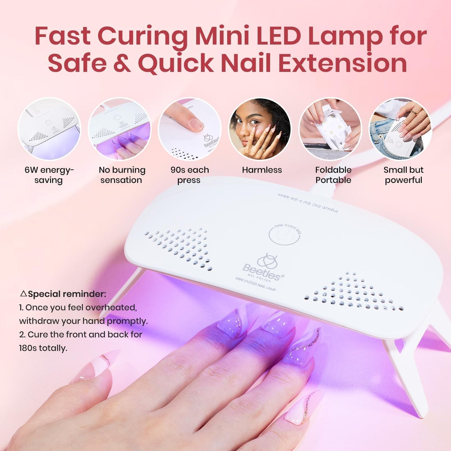 Beetles 22 Colors Poly Extension Gel Nail Kit With U V Lamp Jelly Nude Pink All In One Poly Nail Gel Starter Kit With Base Top Coat Manicure Salon Gift for Women Girls