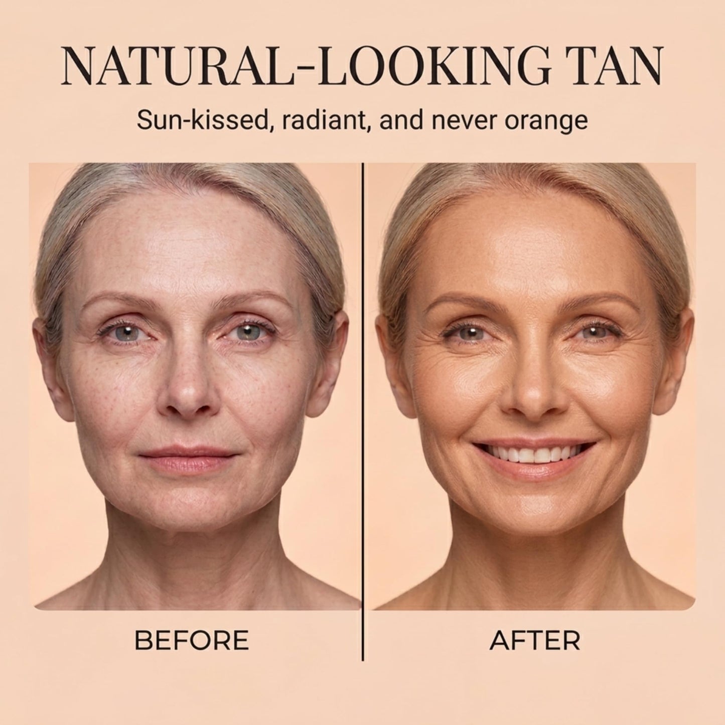 Face Tanner – Self Tan Serum w/Hyaluronic Acid and Organic Oils, Self Tanners Best Sellers, Facial Sunless Tanner for Natural Sunkissed Glow, Fake Tan Moisturizer, 2.0 fl (Light to Medium)
