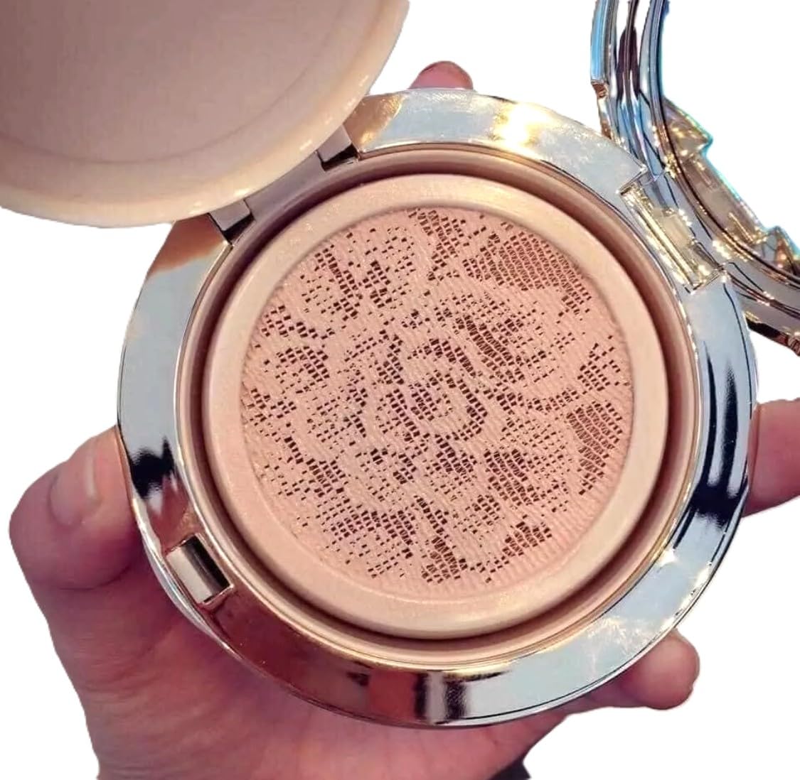 THE WHOO Radiant Essence Cushion Special Set (Main 15g + Refill 15g + Brush + Pouch) No.21 Light Beige, Intensively Hydrating for Moisturizing & Soothing skin. Made in Korea