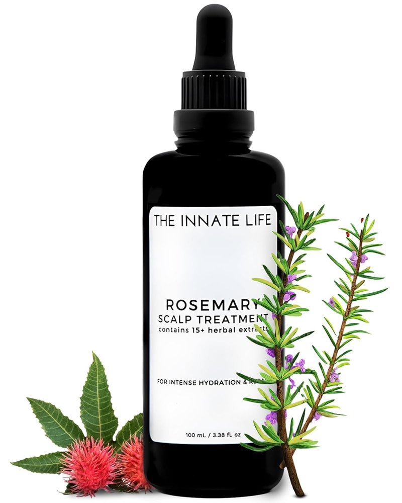 Rosemary Scalp Treatment - Nourishing Rosemary Oil for Stronger Follicles | Hydrate Scalp & Prevent Hair Loss