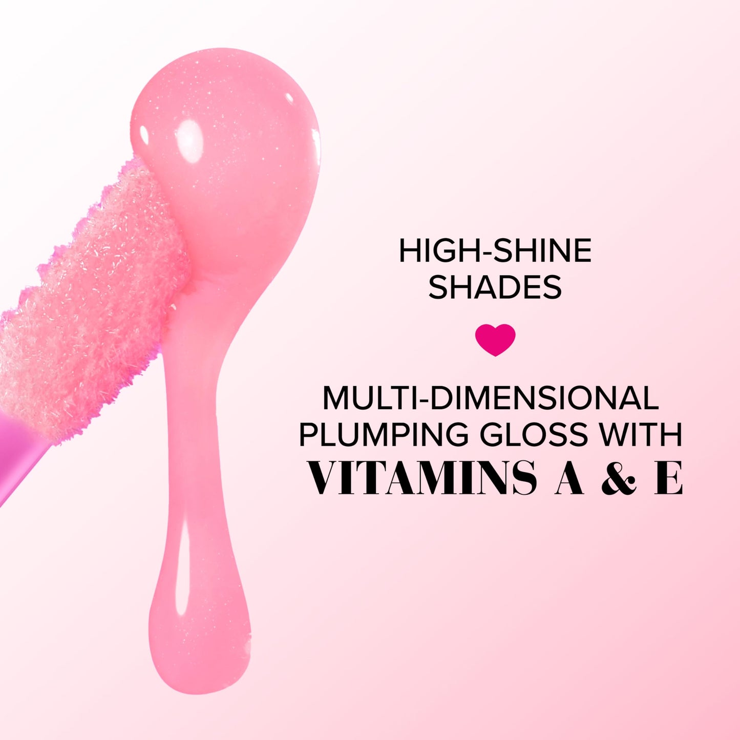 Too Faced Lip Injection Power Plumping Lip Gloss | Hydrating, High-Shine Gloss | Vitamins A + E | 0.22 Fl Oz, Glossy & Bossy