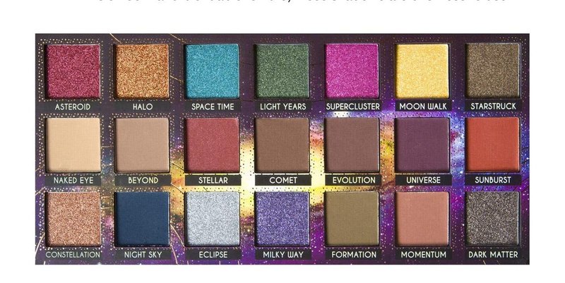 J.CAT BEAUTY Take Me Away 21 Eyeshadow Palette - Majestic Galaxy