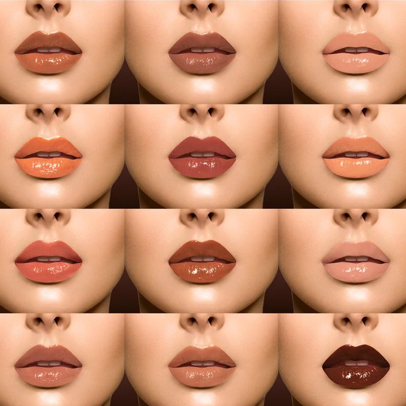 Juvia's Place Coffee Shop Lip Gloss - Cream de Cacao - Hydrating Butter Lip Gloss for Women, Long-Lasting Shine, Moisturizing Glass-like Finish, Plumping Non-sticky, Suitable for every vibe