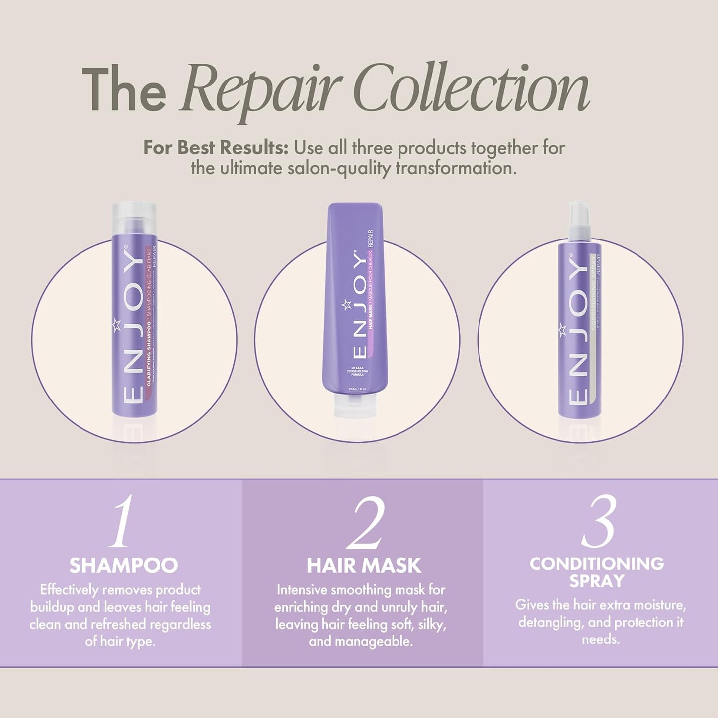 Clarifying Shampoo - Deep Cleansing Sulfate-Free Hair Detox | Removes Hard Water & Chlorine, pH Balanced, 10.1 Fl Oz