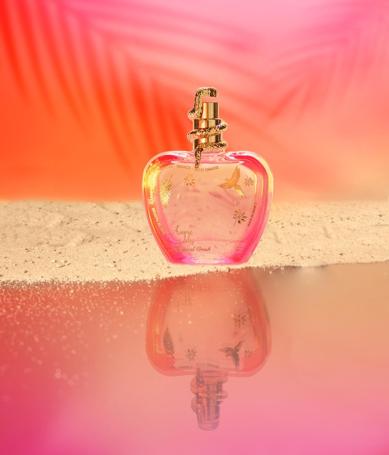 Jeanne Arthes - Amore Mio Tropical Crush Eau De Parfum - Spray Perfume for Women - Fruity Floral Scent - Notes of Cassis, Raspberry Sorbet, Mandarin - Made in France - 3.38 fl.oz