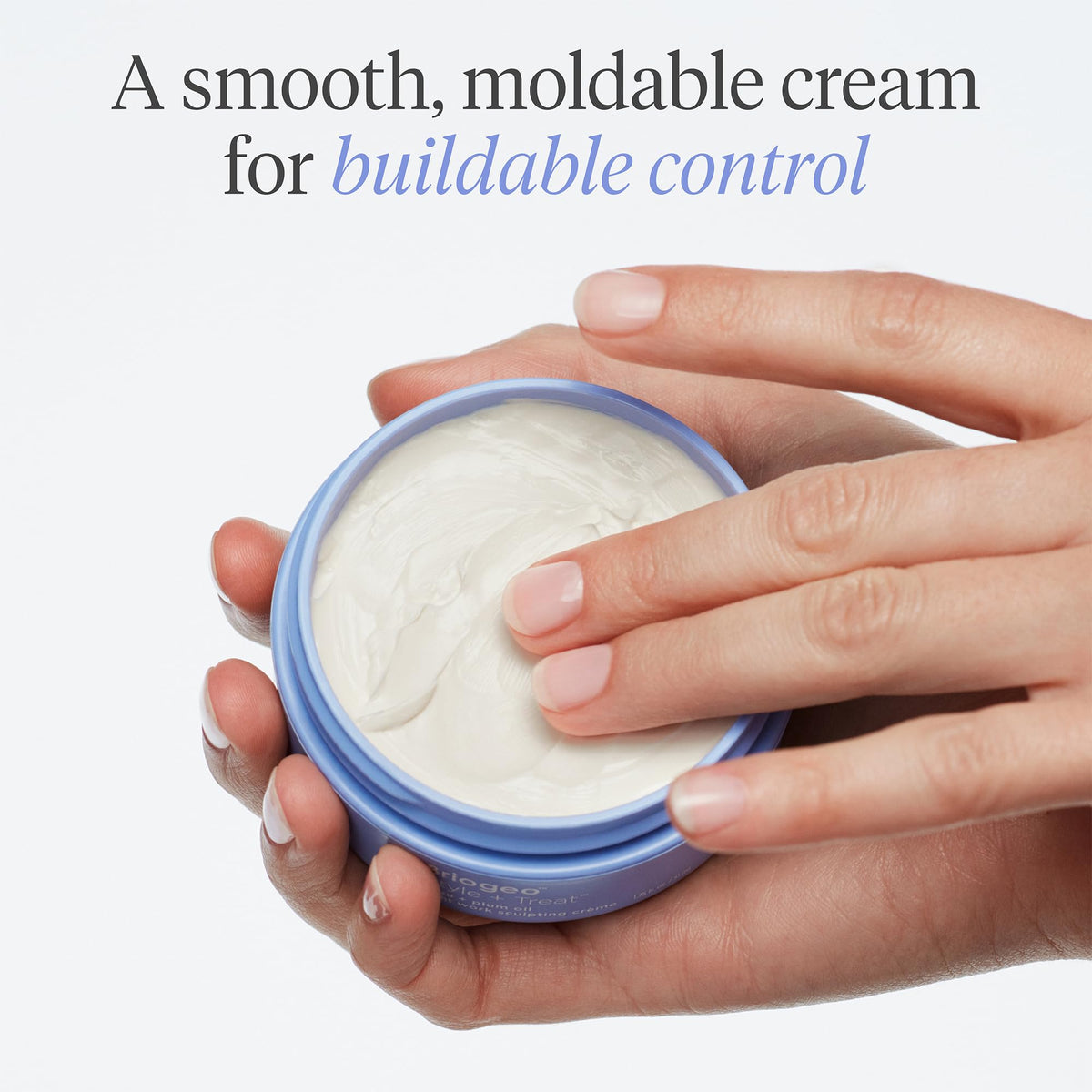 Briogeo Style + Treat Yuzu + Plum Oil Light Work Sculpting Crème | Flexible Hold Hair Pomade | Non‑Greasy | Vegan & Cruelty-Free | 1.75 oz