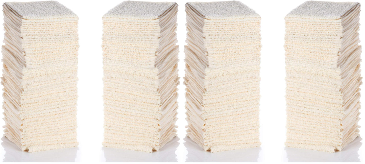 SIMPLI-MAGIC Towels, 12" x 12", Beige 24 Count (Pack of 2)