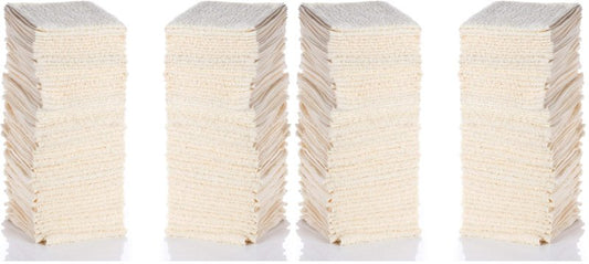 SIMPLI-MAGIC Towels, 12" x 12", Beige 24 Count (Pack of 2)