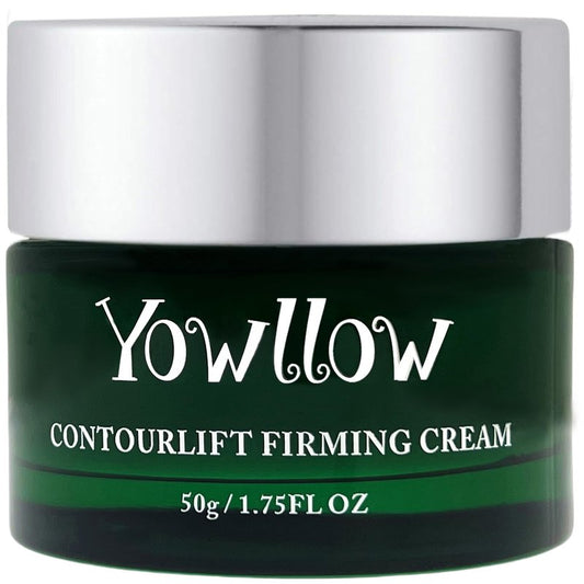 Yowllow Anti-Aging Skin Moisturizer,Hydrating & Firming Skin Cream to Help Face Neck Lifting,Tightening and Reduce Wrinkle,Lightweight Repair Cream (White, 1.75 FL OZ)