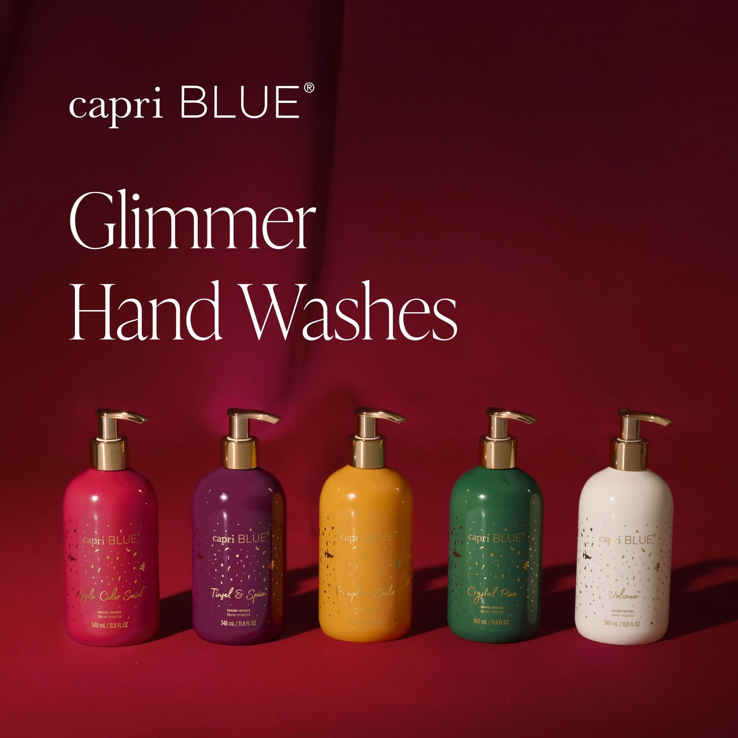 Capri Blue Large Moisturizing Hand Wash Soap - Liquid Hand Soap with Pump Bottle
