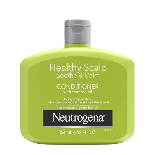 Neutrogena Tea Tree Oil Conditioner - Soothing & Calming Formula for Healthy Hair | 12 fl oz, pH-Balanced, Paraben-Free