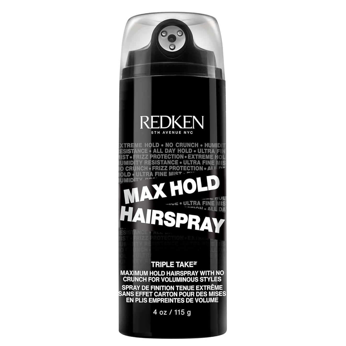 Redken Extreme Hairspray - Max Hold For All Hair Types | Long-Lasting Lift & Body, 24h Humidity Resistance