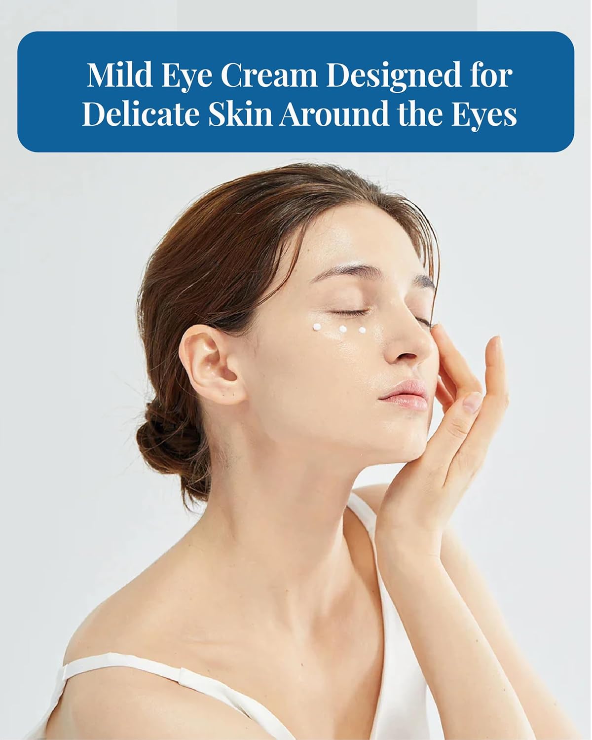 Dr. Belmeur Advanced CICA Eye Cream - Gentle Care for Delicate Skin | 0.9 Fl Oz | Ceramide & Centella Asiatica