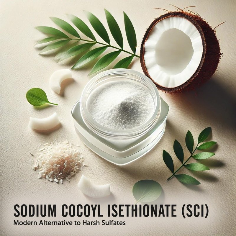 Artekas Innovation SODIUM COCOYL ISETHIONATE (SCI) Powder - Mild Foaming Surfactant for DIY Shampoo Bars, Body Wash & Cleansers – Sulfate-Free, Plant-Based, Cosmetic Grade - 21.17 Oz