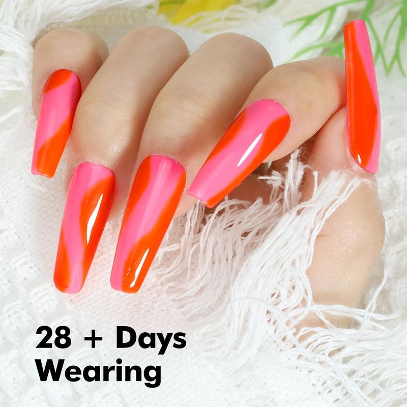 FANNEST Red Rubber Builder Base Gel for Nail, 2Pcs 15ml Set for Strengthen/Apex Building/Enhance/Reinforced Long Lasting Protect Soak Off U V LED For Thin Weak Nails