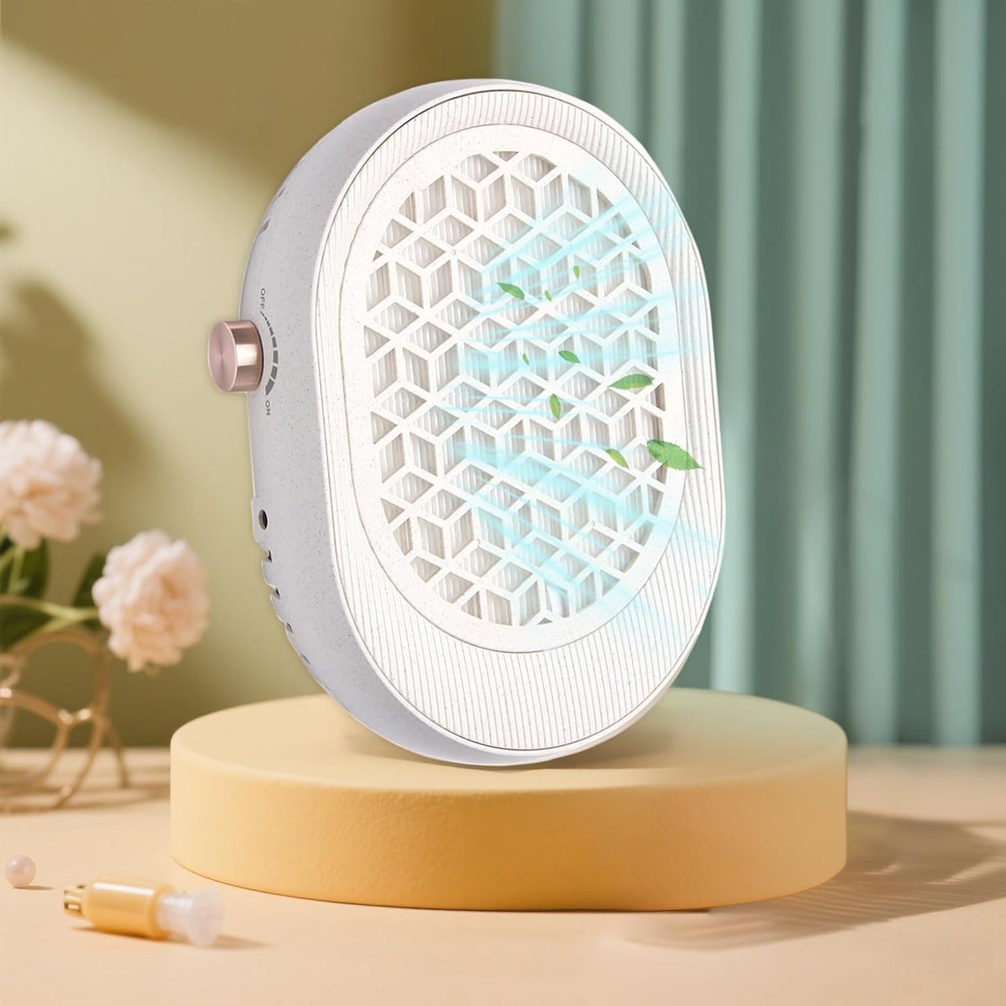 Nail Dust Collector - Voolex Low Noise Nail Fan with Reusable Filter | Professional Nail Art Tool for Salons