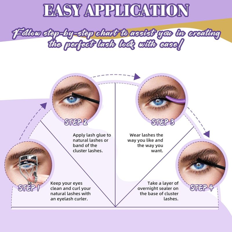 Lash Clusters Overnighter - 10ML Black Lash Sealer for Cluster Lashes | Longer Lasting Coating