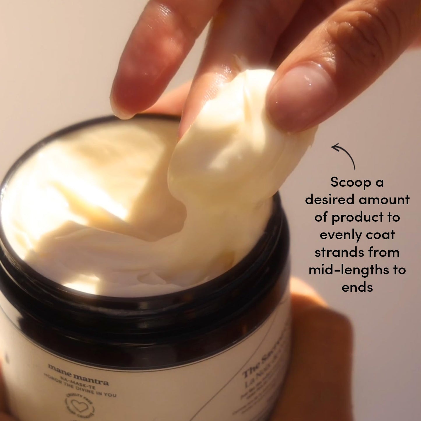 Fable & Mane Deep Moisture Repairing Hair Mask, For Frizzy, Dry, Damaged Hair. Treatment Repairs and Softens with Shea Butter and Coconut