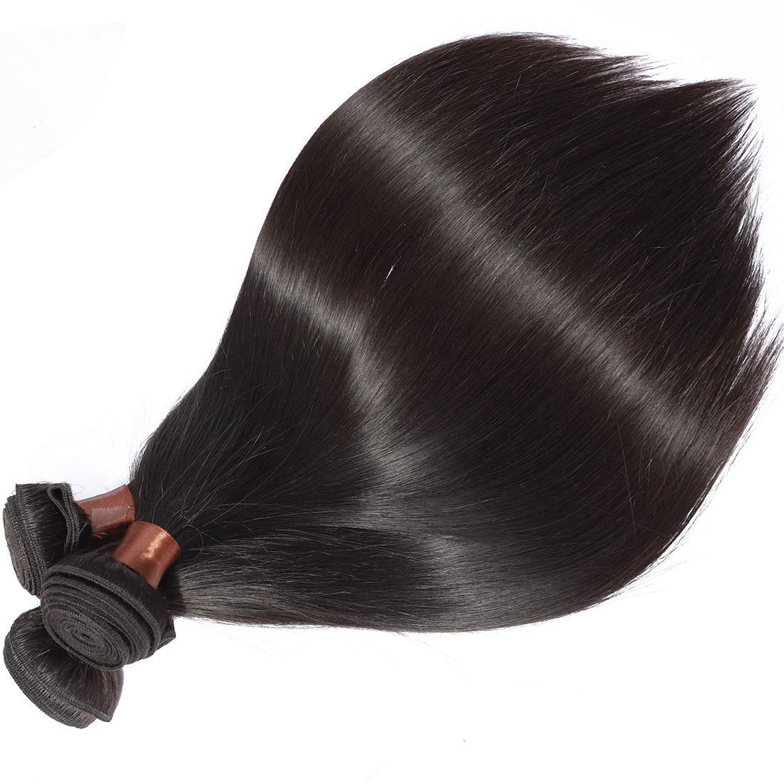 Brazilian Straight Hair - 24 Inch Virgin Human Hair Bundle | 100% Unprocessed for Black Women