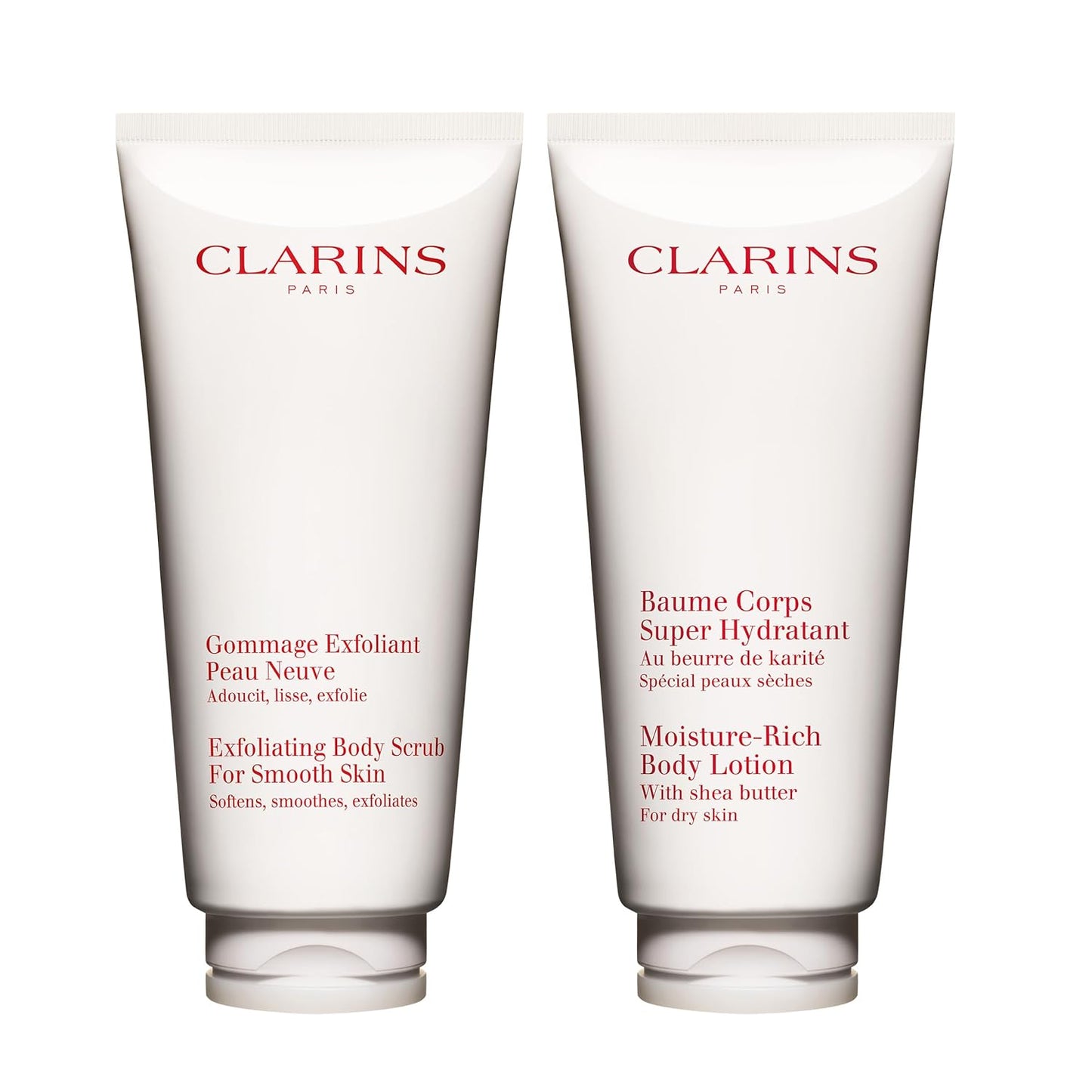 Clarins Moisture-Rich Body Lotion - Intense Hydration & Nourishing Formula | Non-Greasy, Fast Absorbing | 8.8 Fl Oz