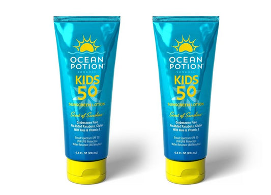 Ocean Potion Kids Sunscreen Lotion SPF#50 6.8oz (Pack of 2)