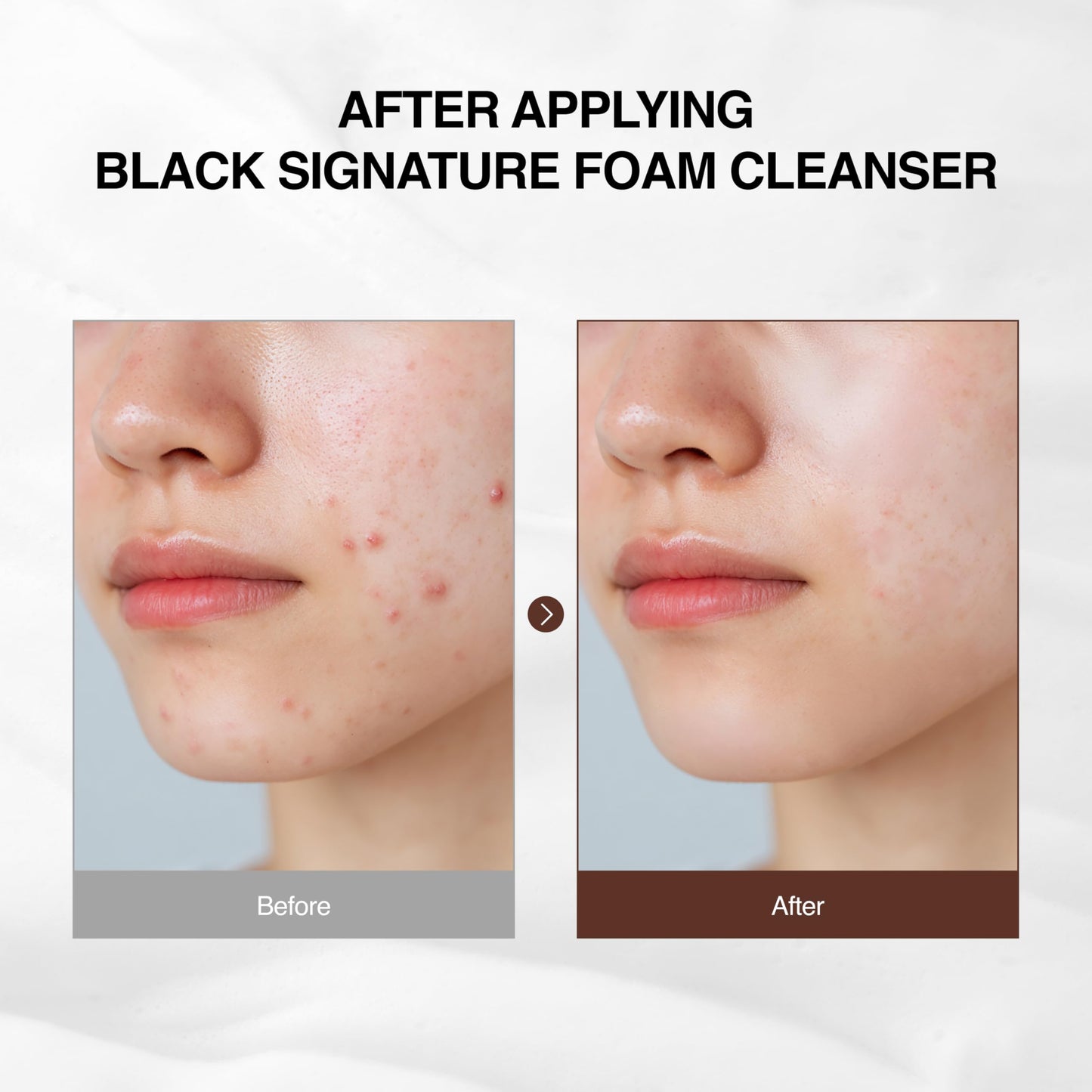 Ottie Black Signature Foam Cleanser 4.05 fl oz | facial cleanser, facewash, hydrating face wash, makeup remover, pore cleaner, foaming face wash, cleanser, travel face wash, face cleanser for women